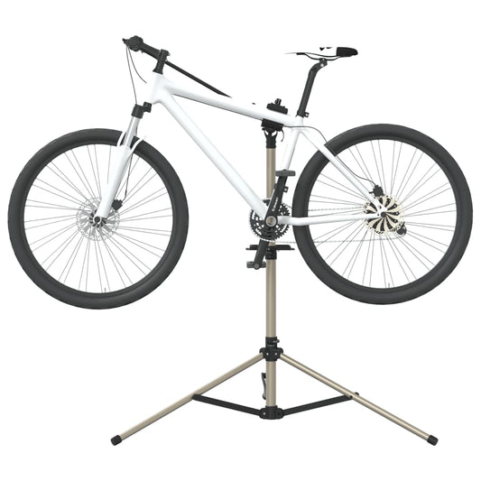 Supporto Per Riparazione Bici Regolabile 120-165 Cm Alluminio