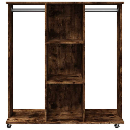 Armadio Con Ruote 102X38X110Cm In Legno Multistrato