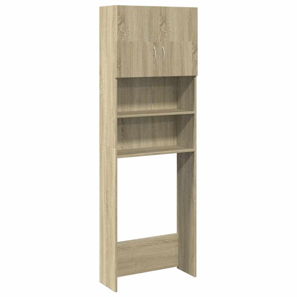 Mobile Per Lavatrice 64X25,5X190 Cm