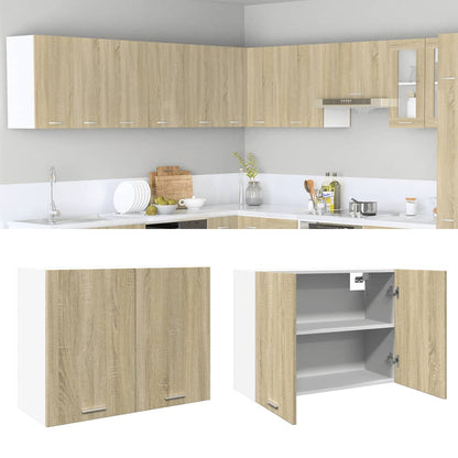 Mobili Pensili “Lyon” 2 Pz 50X31X60 Cm Rovere Sonoma
