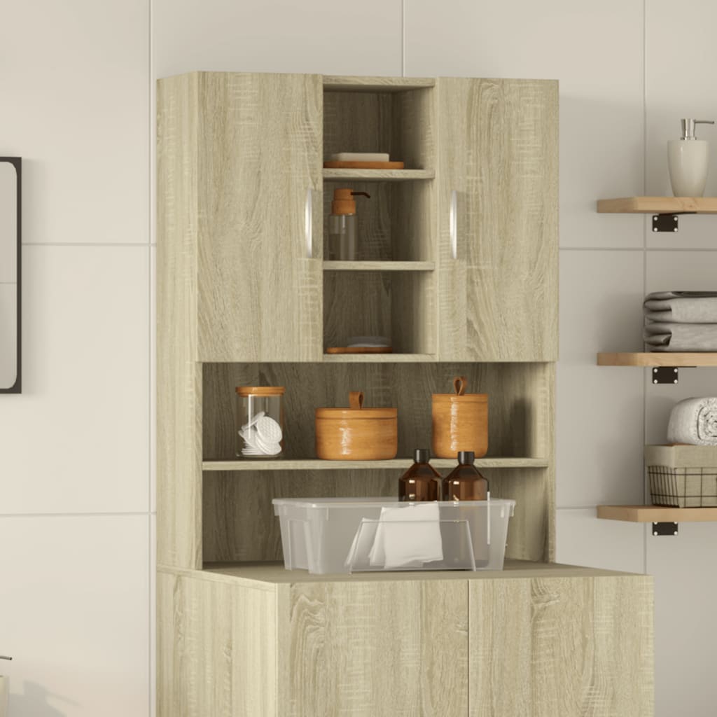 Mobile Per Lavatrice 70,5X25,5X90 Cm