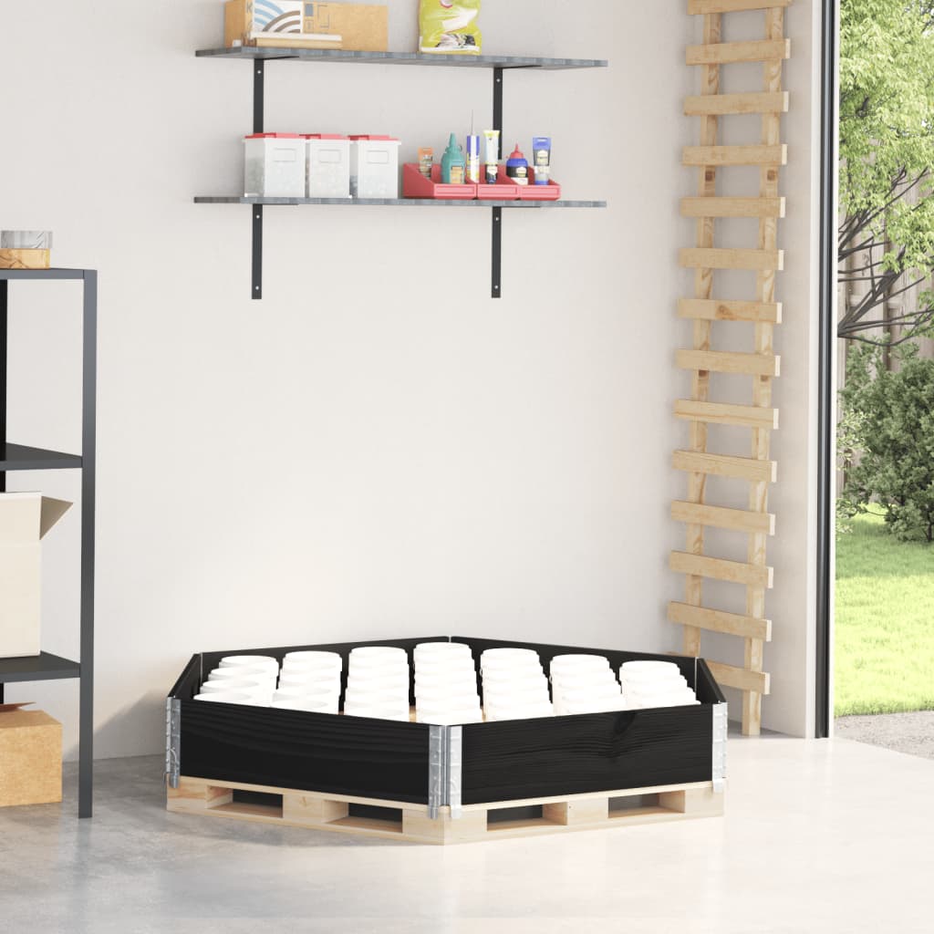 Fioriera Rialzata Esagonale Grigia 160X160Cm Legno Di Pino