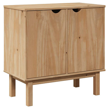 Mobile Da Corridoio Otta 45X39X57 Cm In Legno Massello Di Pino