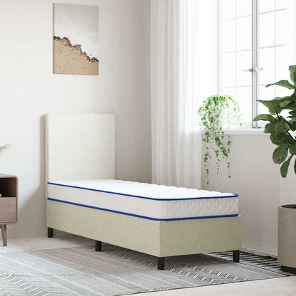 Materasso Viscoelastico Bianco 90X190X17 Cm