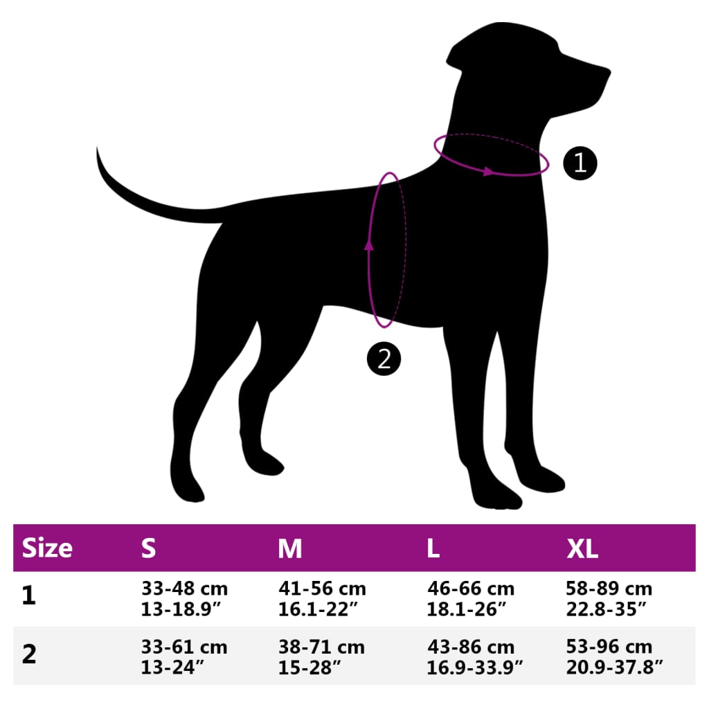 Pettorina Per Cani Con Trice Riflettenti Regolabile