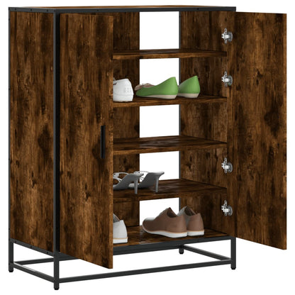 Scarpiera 75X38X97,5 Cm Legno Multistrato Metallo