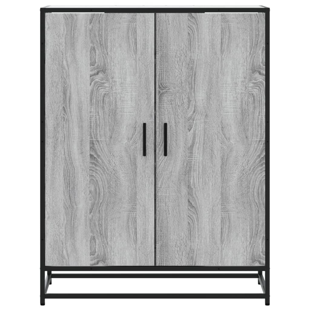 Scarpiera 75X38X97,5 Cm Legno Multistrato Metallo