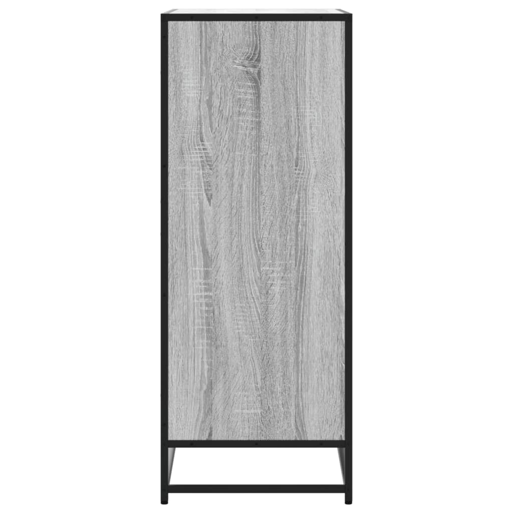 Scarpiera 75X38X97,5 Cm Legno Multistrato Metallo
