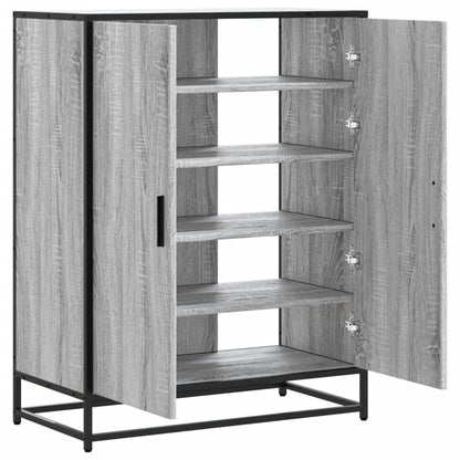 Scarpiera 75X38X97,5 Cm Legno Multistrato Metallo