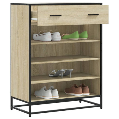Scarpiera 75X38X97,5 Cm Legno Multistrato Metallo