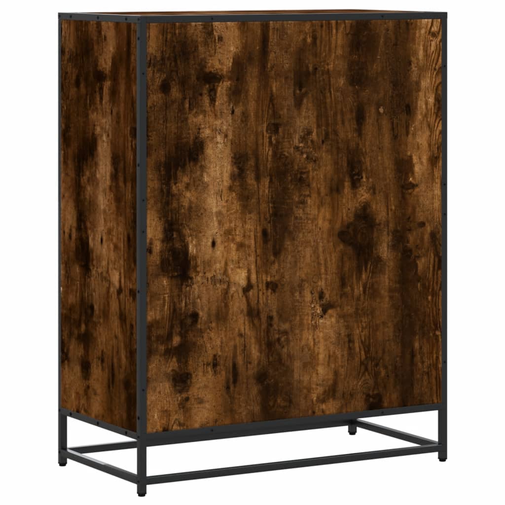 Scarpiera 75X38X97,5 Cm Legno Multistrato Metallo