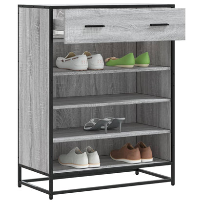 Scarpiera 75X38X97,5 Cm Legno Multistrato Metallo