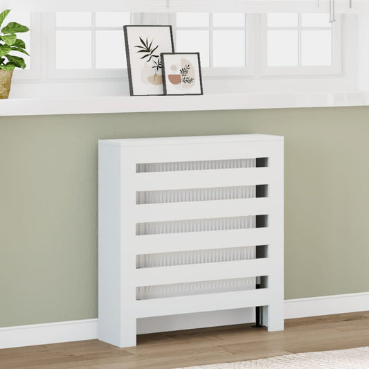 Copertura Termosifone Bianca Legno Multistrato Bianco