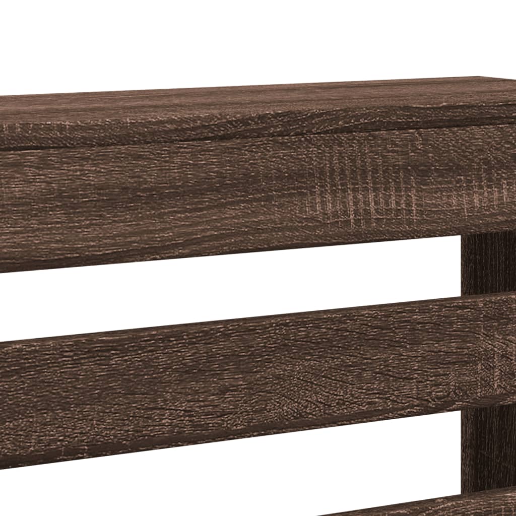 Copertura Termosifone Rovere Marrone 78X20X82 Legno Multistrato