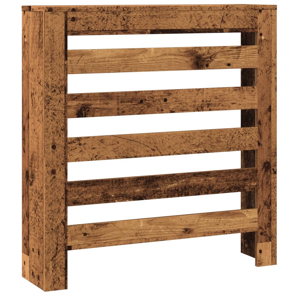 Copertura Termosifone 78X20X82Cm Legno Multistrato Legno Antico