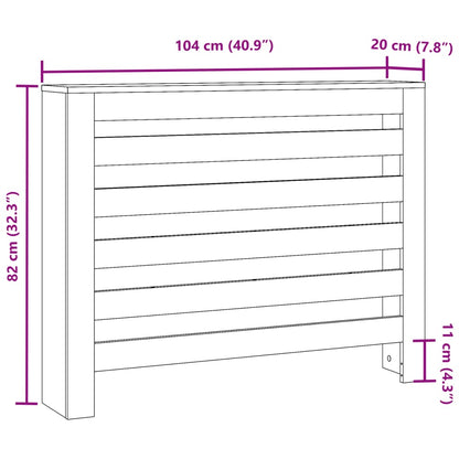 Copertura Termosifone In Legno Multistrato Rovere