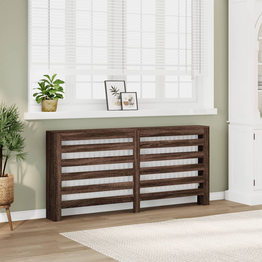 Copertura Termosifone 205X21,5X83,5 Multistrato Rovere Marrone