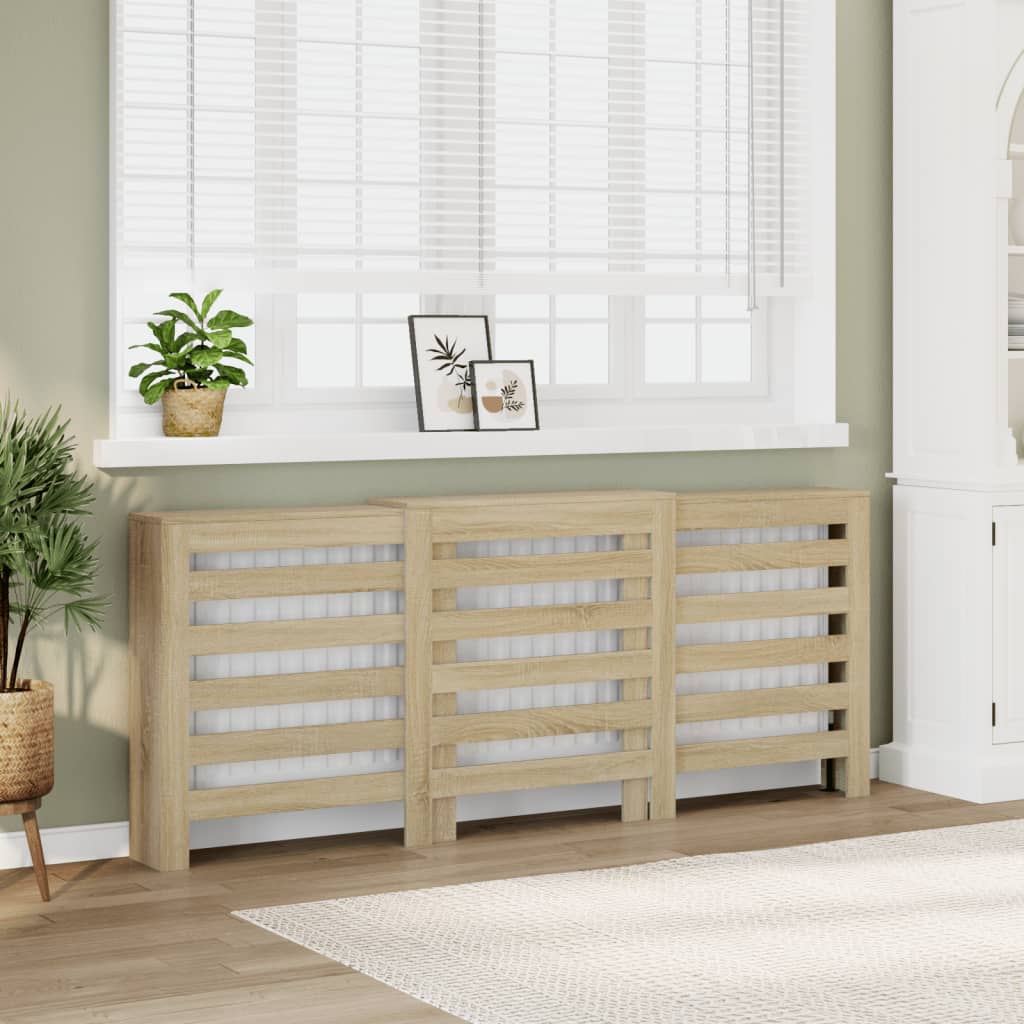 Copertura Termosifone 78X20X82 Legno Multistrato Rovere Sonoma
