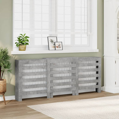 Copertura Termosifone 104X20X82Cm In Multistrato Grigio Cemento