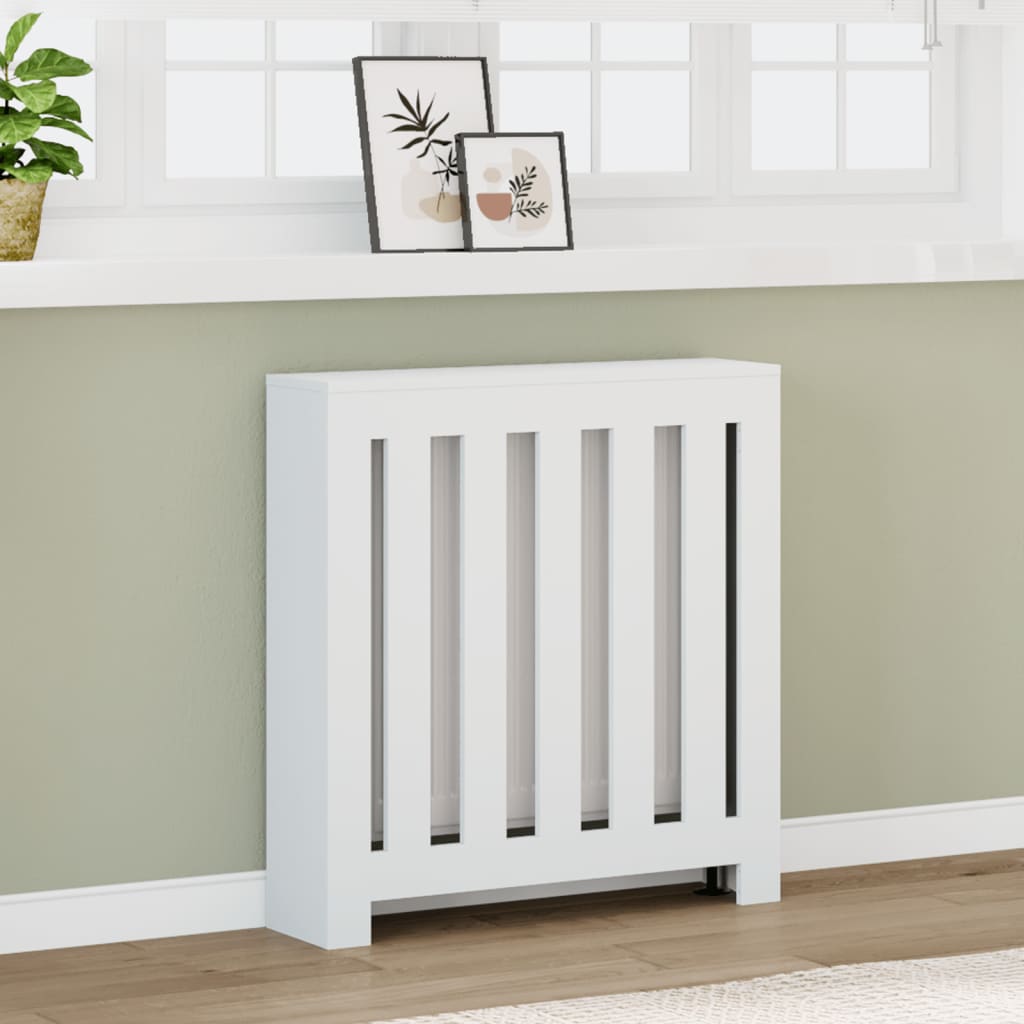 Copertura Termosifone Bianca Legno Multistrato Bianco