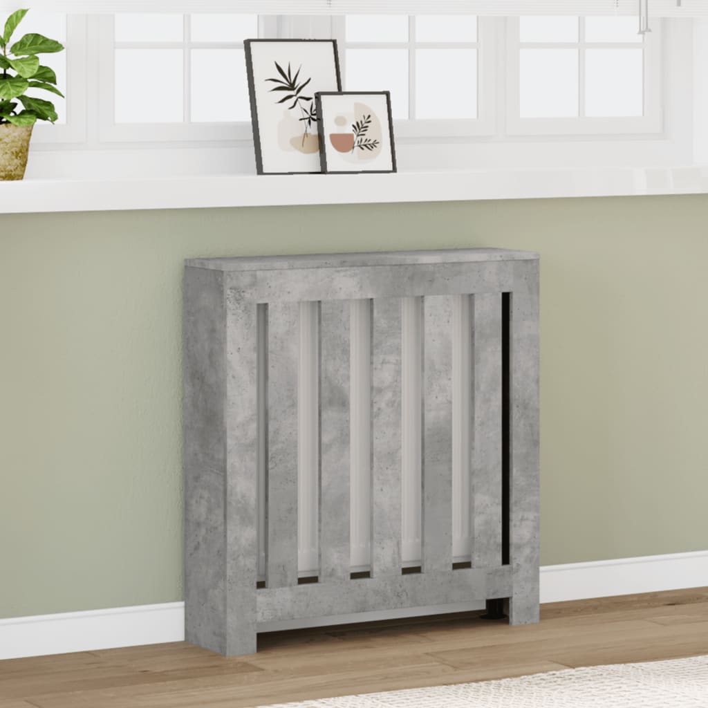 Copertura Termosifone 104X20X82Cm In Multistrato Grigio Cemento
