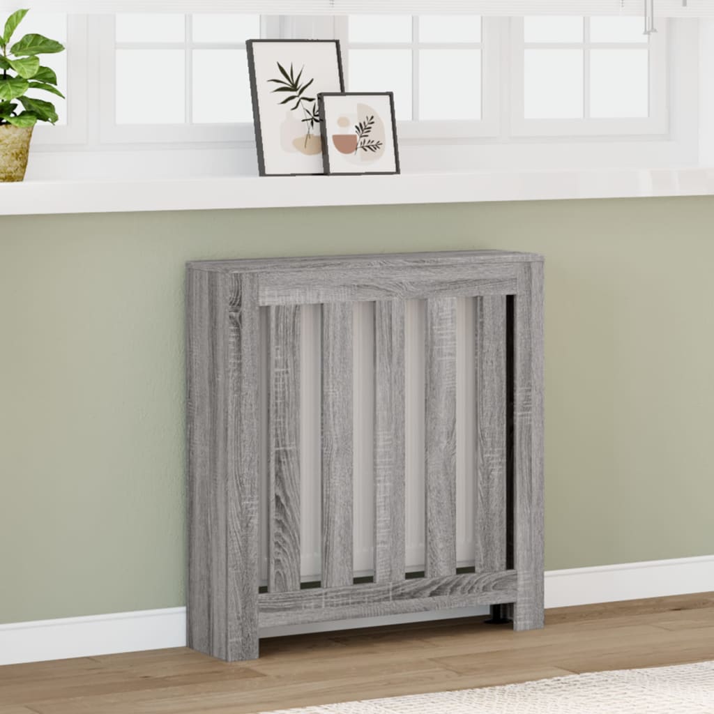 Copertura Termosifone 205X21,5X83,5Cm Multistrato Grigio Sonoma
