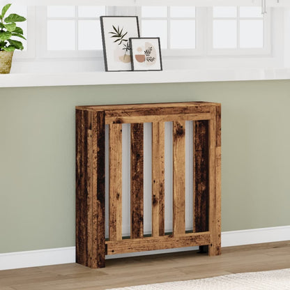 Copertura Termosifone 78X20X82Cm Legno Multistrato Legno Antico