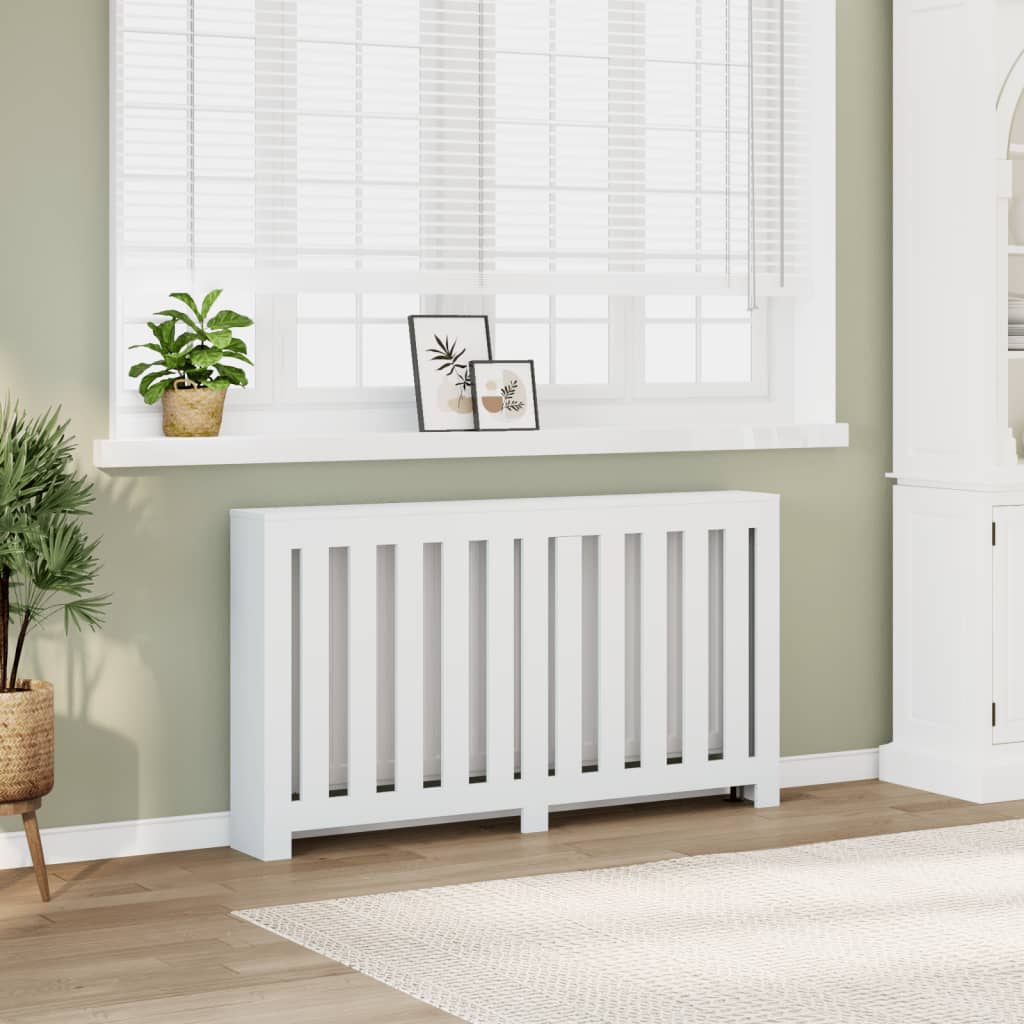 Copertura Termosifone Bianca Legno Multistrato Bianco