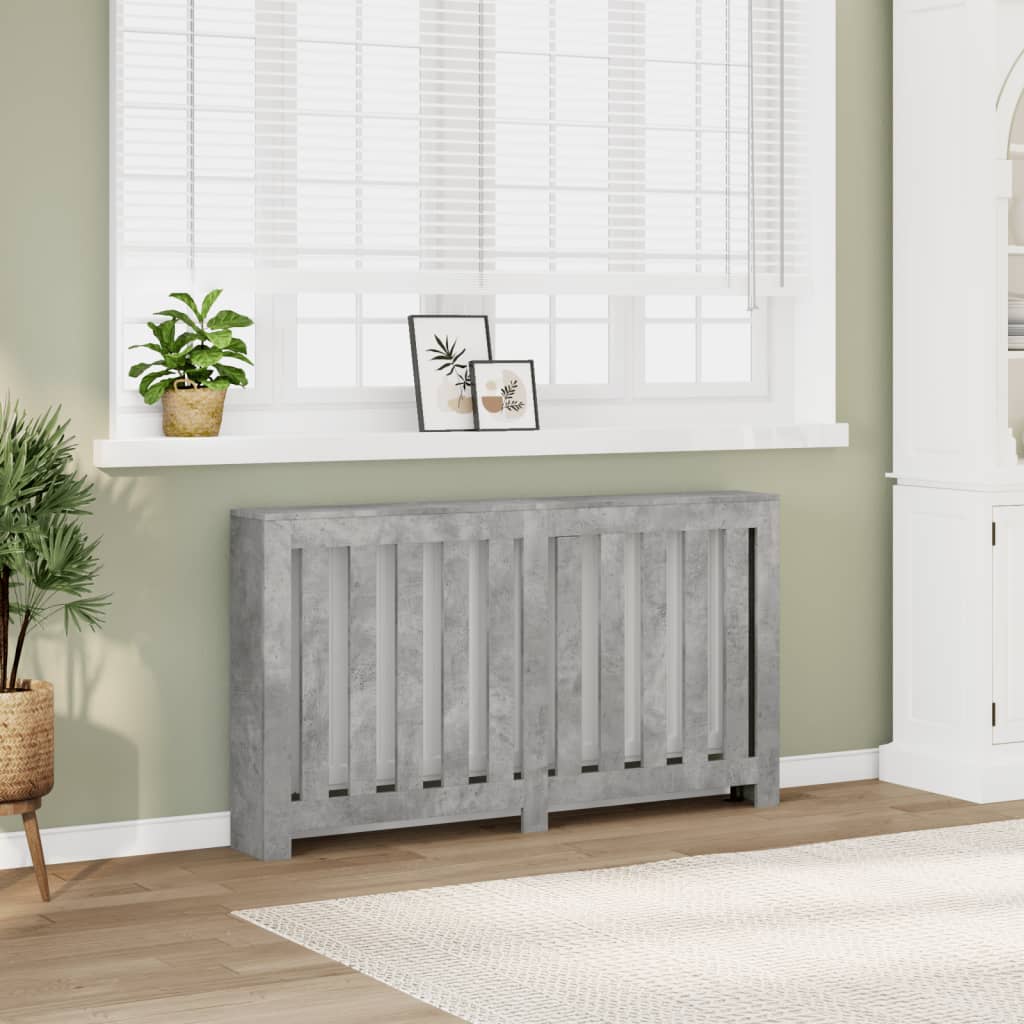 Copertura Termosifone 104X20X82Cm In Multistrato Grigio Cemento