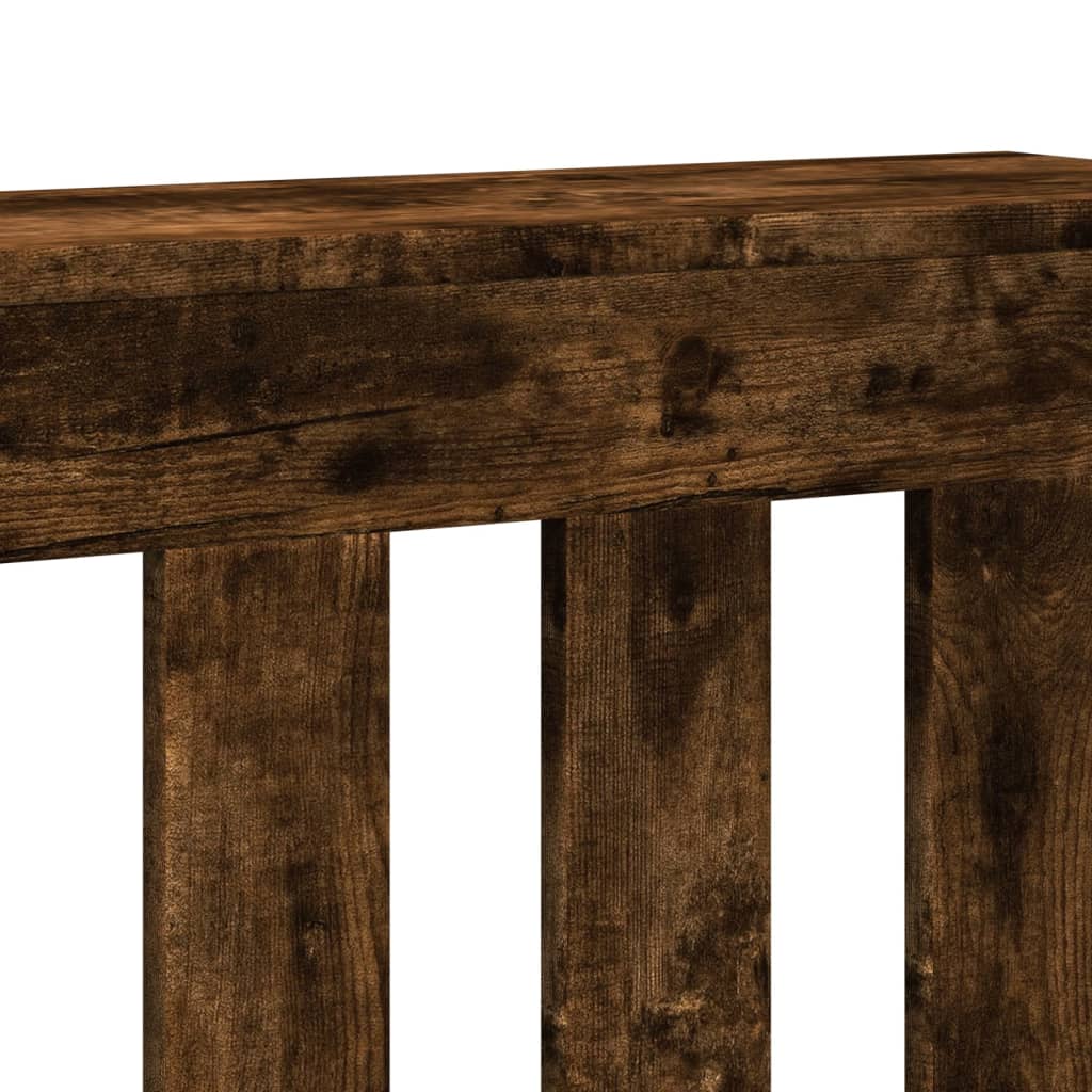 Copertura Termosifone Rovere Fumo 149X20X82Cm Legno Multistrato Rovere Fumo