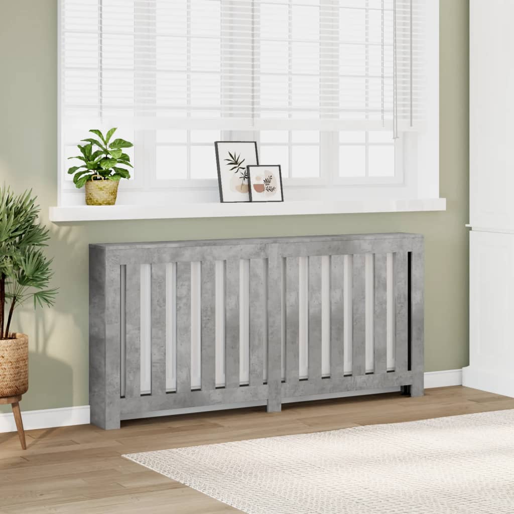 Copertura Termosifone 104X20X82Cm In Multistrato Grigio Cemento