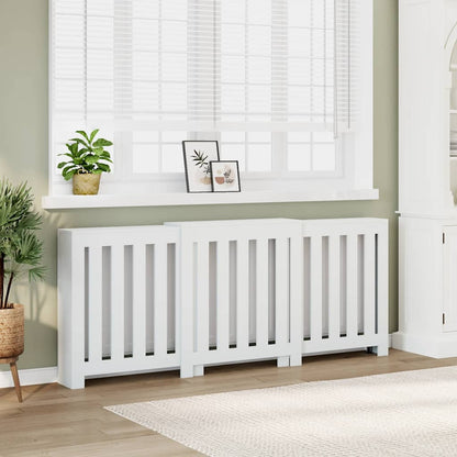 Copertura Termosifone Bianca Legno Multistrato Bianco