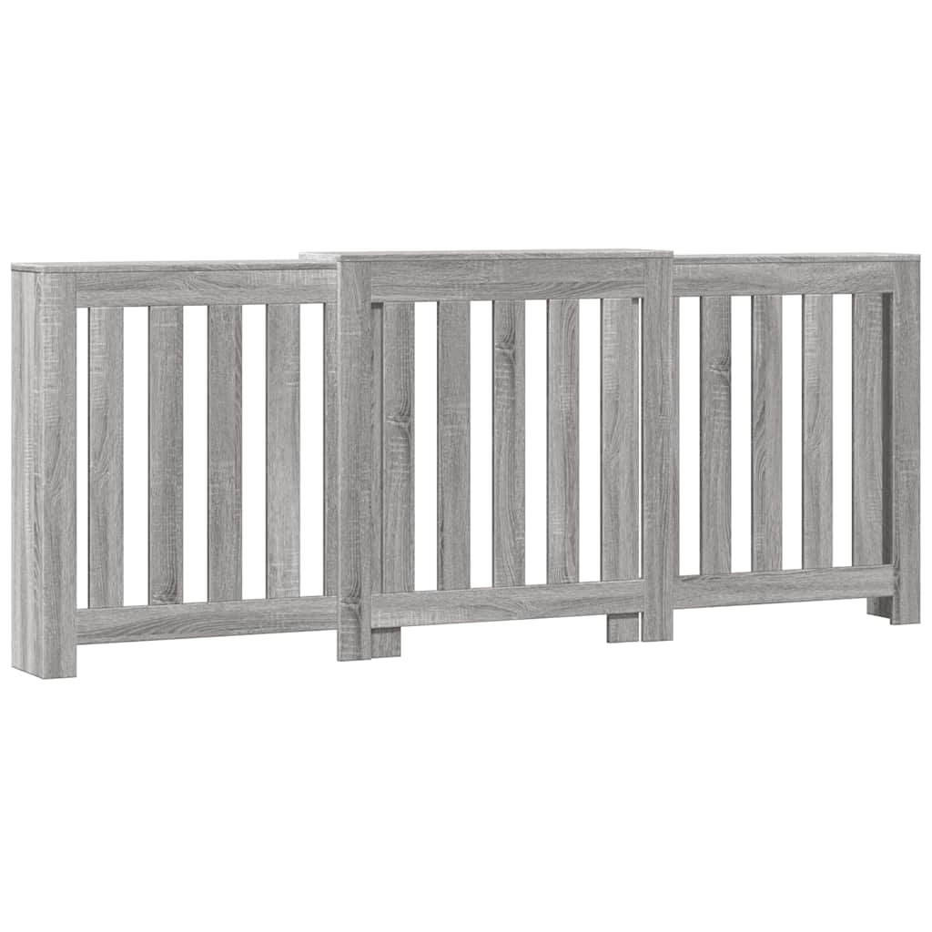 Copertura Termosifone 205X21,5X83,5Cm Multistrato Grigio Sonoma