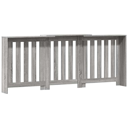 Copertura Termosifone 205X21,5X83,5Cm Multistrato Grigio Sonoma