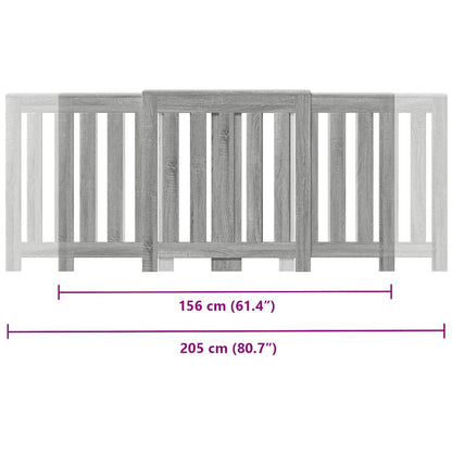 Copertura Termosifone 205X21,5X83,5Cm Multistrato Grigio Sonoma