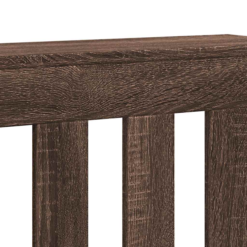 Copertura Termosifone 205X21,5X83,5 Multistrato Rovere Marrone