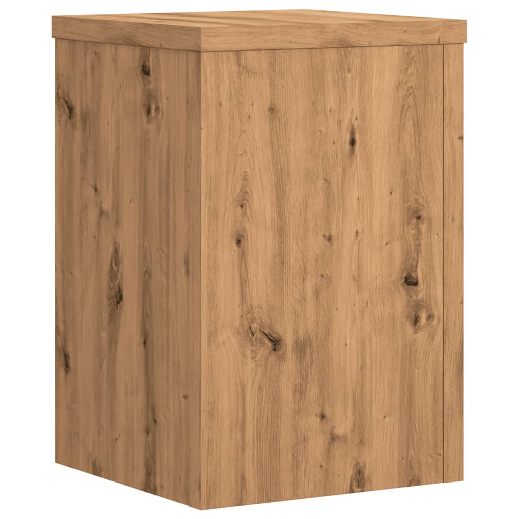 Supporti Per Piante 2 Pz Rovere 20X20X30 Cm In Multistrato