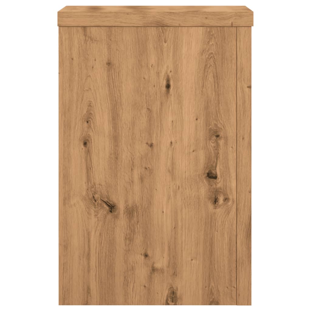 Supporti Per Piante 2 Pz Rovere 20X20X30 Cm In Multistrato