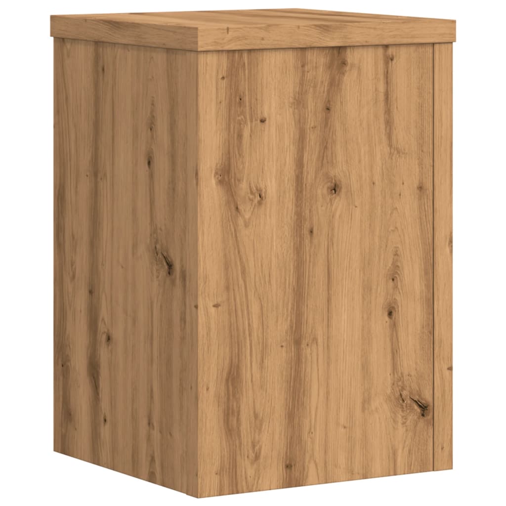 Supporti Per Piante 2 Pz Rovere 20X20X30 Cm In Multistrato