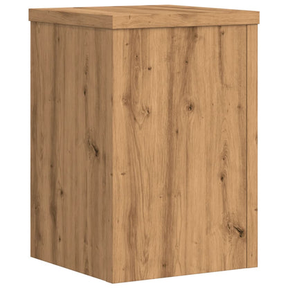 Supporti Per Piante 2 Pz Rovere 20X20X30 Cm In Multistrato