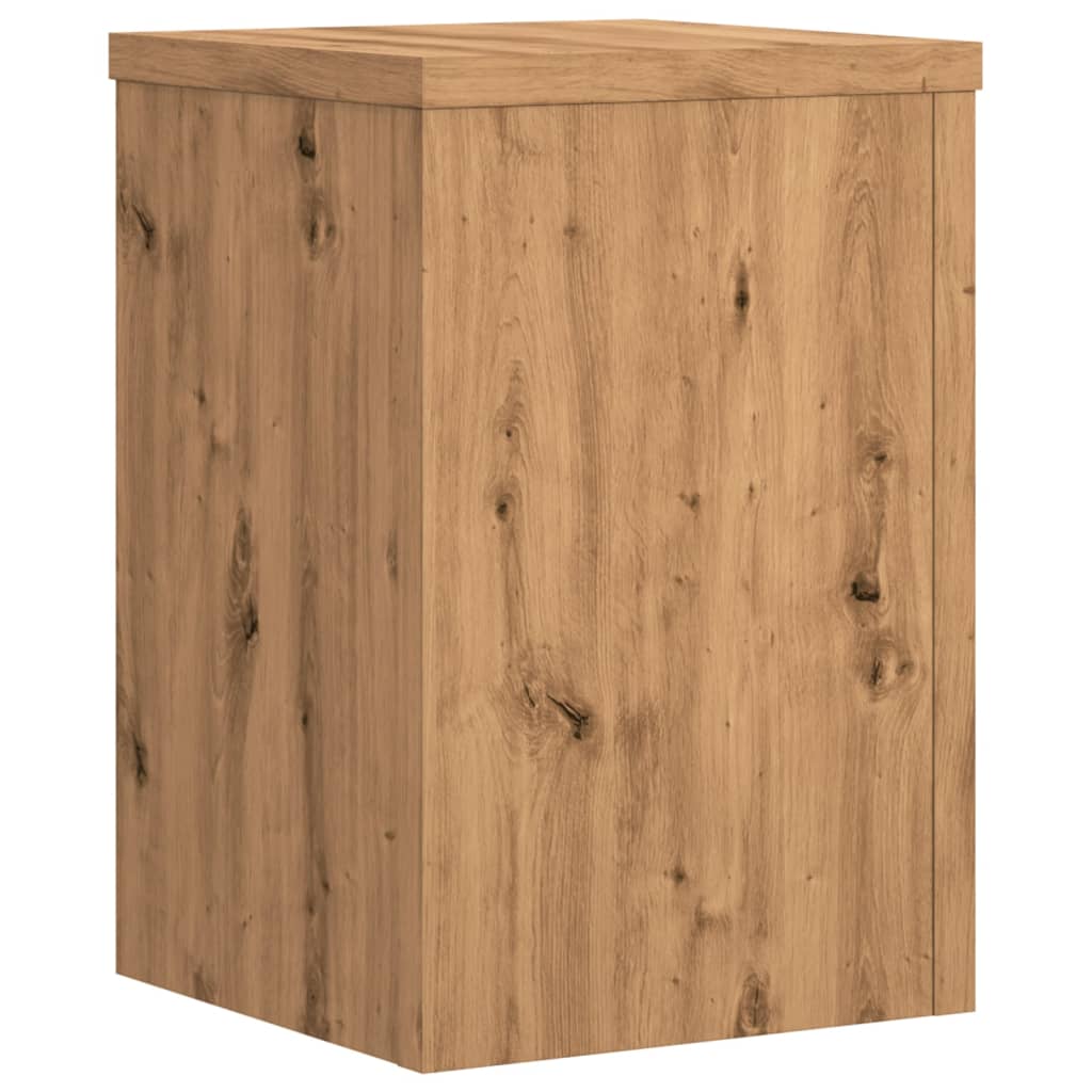 Supporti Per Piante 2 Pz Rovere 25X25X35 Cm In Multistrato
