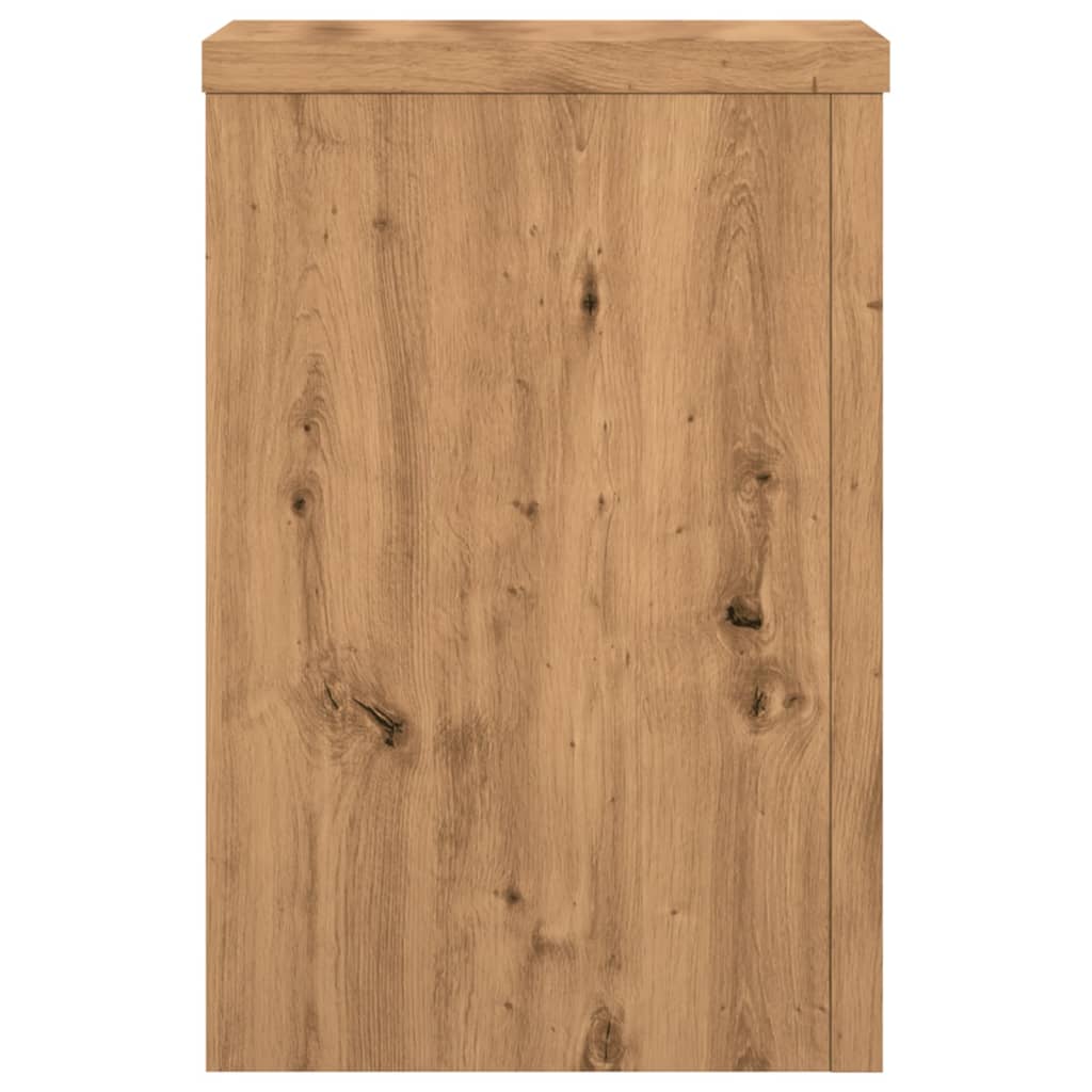 Supporti Per Piante 2 Pz Rovere 25X25X35 Cm In Multistrato