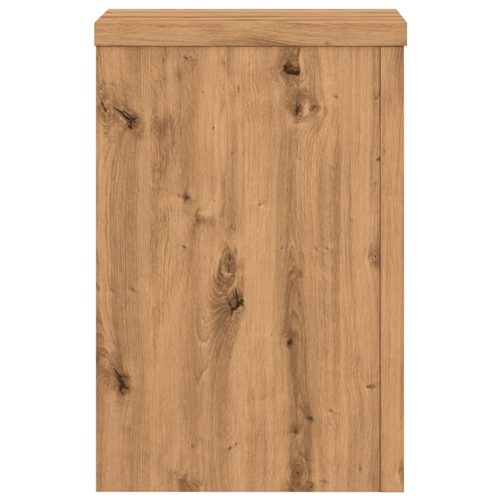 Supporti Per Piante 2 Pz Rovere 25X25X35 Cm In Multistrato