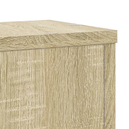 Supporti Per Piante 2 Pz Rovere 17X17X60 Cm In Multistrato