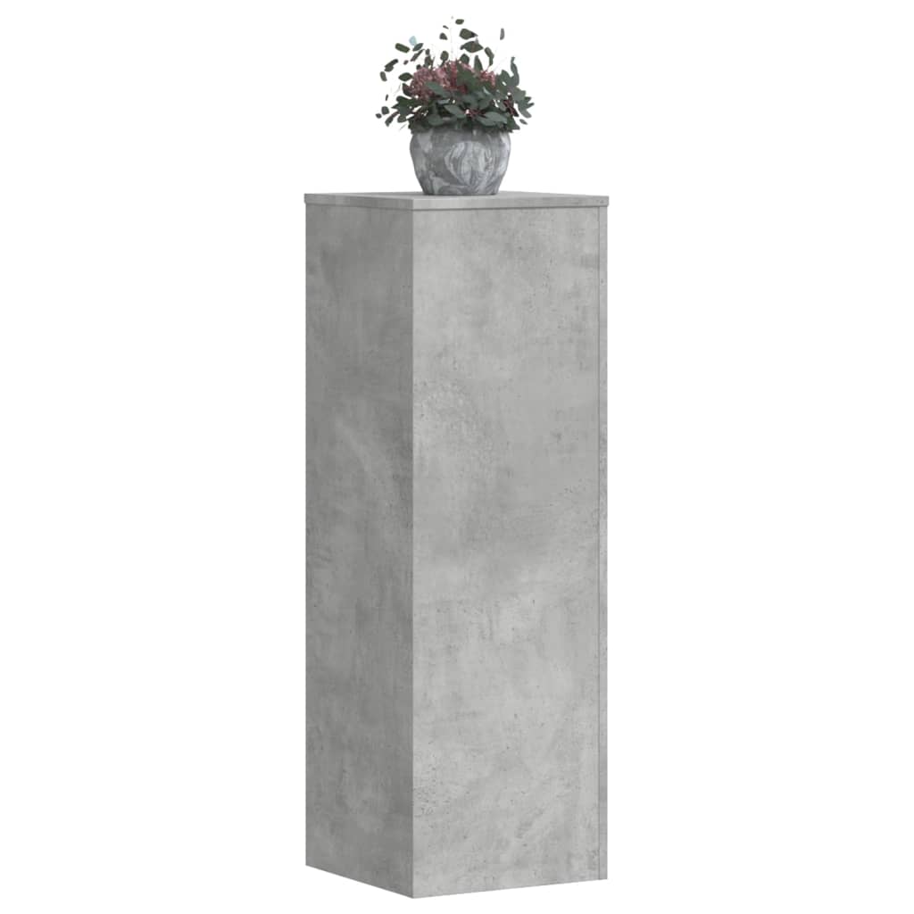 Supporto Per Piante Grigio 33X33X100 Cm In Truciolato
