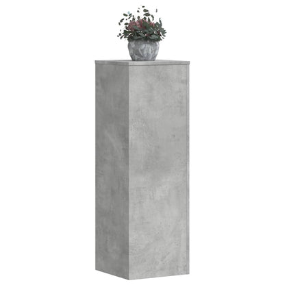 Supporto Per Piante Grigio 33X33X100 Cm In Truciolato