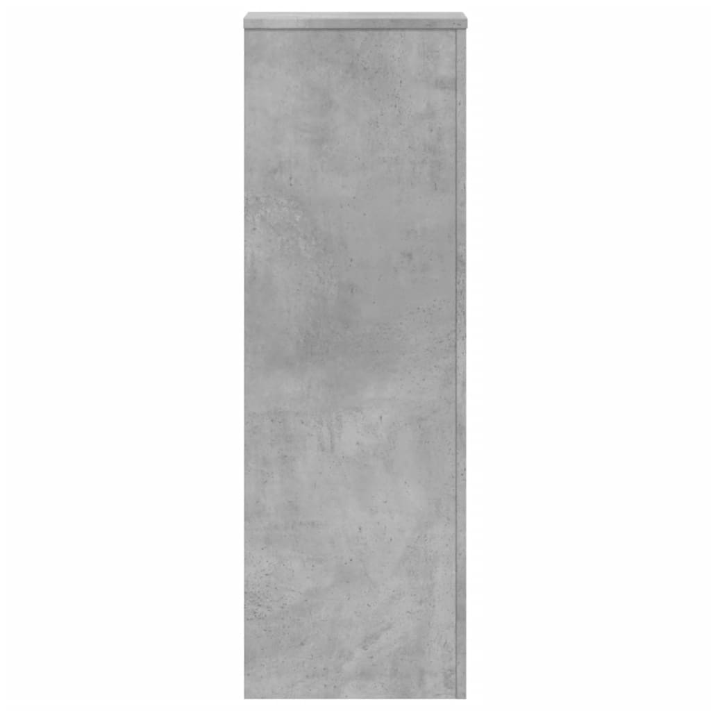 Supporto Per Piante Grigio 33X33X100 Cm In Truciolato