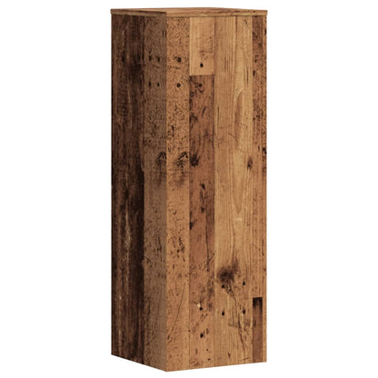 Supporto Per Piante Legno Vecchio 33X33X100 Cm In Truciolato