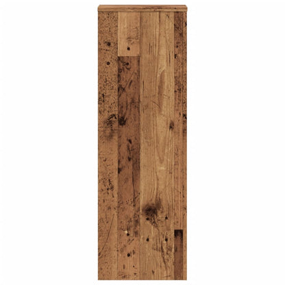 Supporto Per Piante Legno Vecchio 33X33X100 Cm In Truciolato