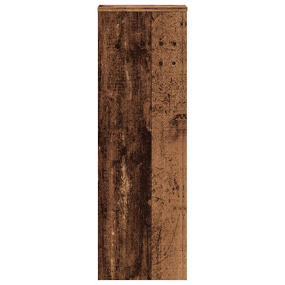 Supporto Per Piante Legno Vecchio 33X33X100 Cm In Truciolato